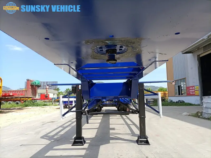 3-axle 45ft Container Trailer chassis