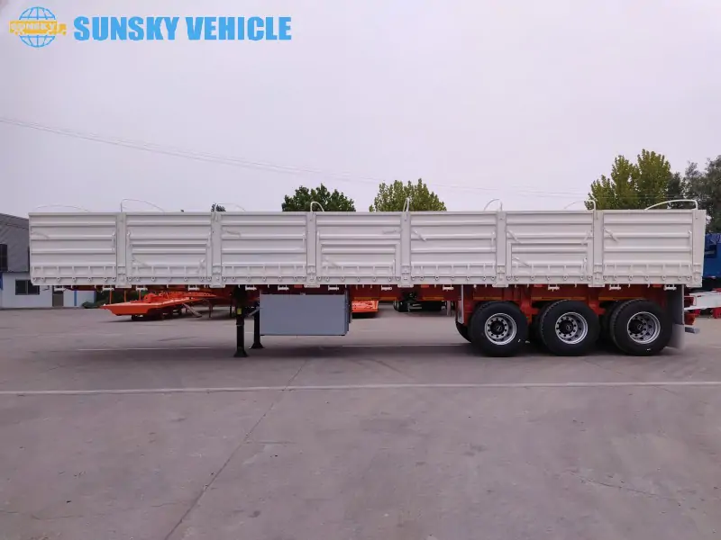 Dropside Trailer for Sale Side View